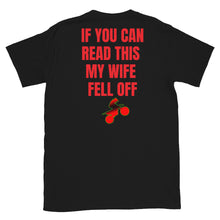 Load image into Gallery viewer, MY WIFE FELL OFF | Short-Sleeve Man T-Shirt