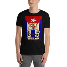 Load image into Gallery viewer, SOS-CUBA | Short-Sleeve Unisex T-Shirt