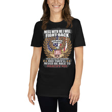 Load image into Gallery viewer, Don't Mess with USA | Short-Sleeve Unisex T-Shirt
