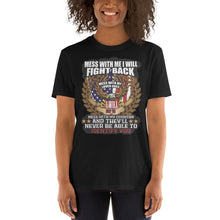 Load image into Gallery viewer, Don't Mess with USA | Short-Sleeve Unisex T-Shirt