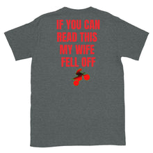 Load image into Gallery viewer, MY WIFE FELL OFF | Short-Sleeve Man T-Shirt