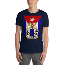 Load image into Gallery viewer, SOS-CUBA | Short-Sleeve Unisex T-Shirt