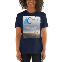 Load image into Gallery viewer, HOPE | romanos 5:8 editable | UNISEX Short-Sleeve T-Shirt