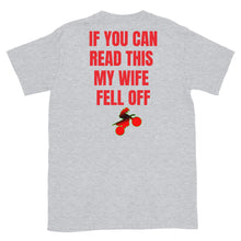 Load image into Gallery viewer, MY WIFE FELL OFF | Short-Sleeve Man T-Shirt