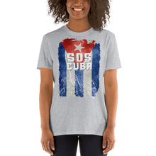 Load image into Gallery viewer, SOS CUBA only FRONT | Short-Sleeve Unisex T-Shirt