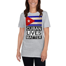 Load image into Gallery viewer, CUBAN LIVES MATTER | Short-Sleeve Unisex T-Shirt