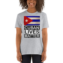 Load image into Gallery viewer, CUBAN LIVES MATTER | Short-Sleeve Unisex T-Shirt