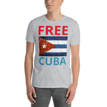 Load image into Gallery viewer, FREE CUBA FLAG Short-Sleeve Unisex T-Shirt