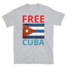 Load image into Gallery viewer, FREE CUBA FLAG Short-Sleeve Unisex T-Shirt