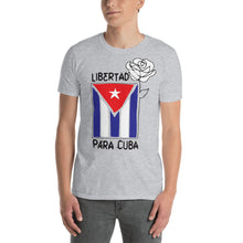 Load image into Gallery viewer, LIBERTAD para CUBA | Sleeve Unisex T-Shirt