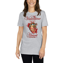 Load image into Gallery viewer, My Valentine Heart | Short-Sleeve Unisex T-Shirt
