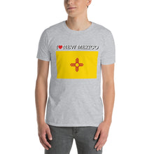 Load image into Gallery viewer, I LOVE NEW MEXICO STATE FLAG Short-Sleeve Unisex T-Shirt