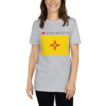Load image into Gallery viewer, I LOVE NEW MEXICO STATE FLAG Short-Sleeve Unisex T-Shirt