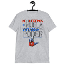 Load image into Gallery viewer, NO + MUELA #patriayvida Short-Sleeve UNISEX T-Shirt