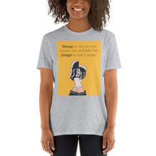 Load image into Gallery viewer, DESIGN | Short-Sleeve Unisex T-Shirt