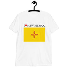 Load image into Gallery viewer, I LOVE NEW MEXICO STATE FLAG Short-Sleeve Unisex T-Shirt