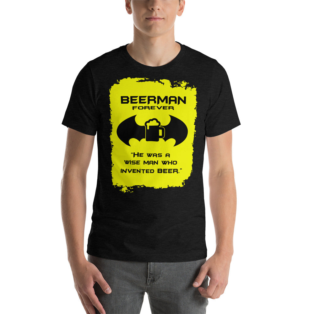 BEERMAN SHAPE | Short-Sleeve Unisex T-Shirt