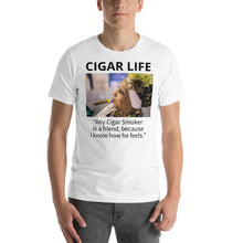 Load image into Gallery viewer, CIGAR FRIEND | Short-Sleeve Unisex T-Shirt