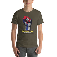 Load image into Gallery viewer, STAND WITH CUBA | Short-Sleeve Unisex T-Shirt
