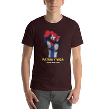 Load image into Gallery viewer, STAND WITH CUBA | Short-Sleeve Unisex T-Shirt
