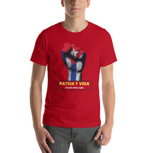 Load image into Gallery viewer, STAND WITH CUBA | Short-Sleeve Unisex T-Shirt