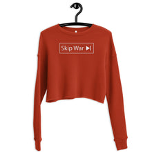 Load image into Gallery viewer, Skip War >| Crop Sweatshirt