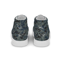 Load image into Gallery viewer, TACTICAL NAVY CAMO | Women’s high top canvas shoes