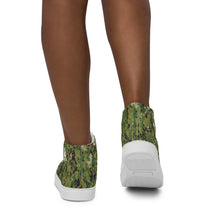 Load image into Gallery viewer, TACTICAL FOREST CAMO | Women’s high top canvas shoes