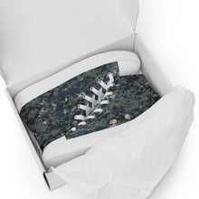 Load image into Gallery viewer, TACTICAL NAVY CAMO | Women’s high top canvas shoes