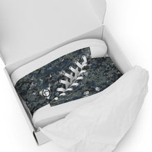 Load image into Gallery viewer, TACTICAL NAVY CAMO | Women’s high top canvas shoes