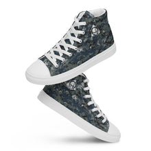 Load image into Gallery viewer, TACTICAL NAVY CAMO | Women’s high top canvas shoes