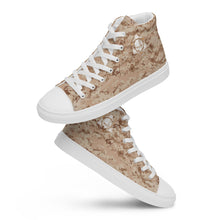 Load image into Gallery viewer, TACTICAL DESERT CAMO | Women’s high top canvas shoes