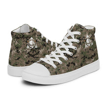 Load image into Gallery viewer, TACTICAL MARINES CAMO | Women’s high top canvas shoes