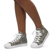 Load image into Gallery viewer, TACTICAL DIGITAL CAMO | Women’s high top canvas shoes