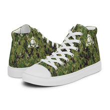 Load image into Gallery viewer, TACTICAL FOREST CAMO | Women’s high top canvas shoes