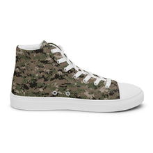 Load image into Gallery viewer, TACTICAL MARINES CAMO | Women’s high top canvas shoes