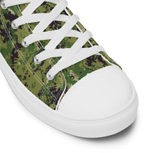 Load image into Gallery viewer, TACTICAL FOREST CAMO | Women’s high top canvas shoes