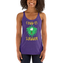 Load image into Gallery viewer, COVID-19 SURVIVOR | Women's Racerback Tank