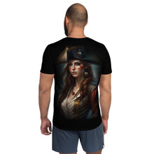 Load image into Gallery viewer, DEMON PIRATE All-Over Print Men&#39;s Athletic T-shirt
