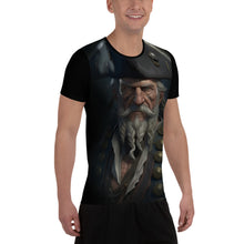 Load image into Gallery viewer, PIRATE All-Over Print Unisex Athletic T-shirt
