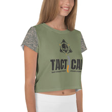 Load image into Gallery viewer, Camo Tactical | All-Over Print Crop Tee
