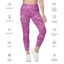 Load image into Gallery viewer, TACTICAL PINK CAMO | Leggings with pockets

