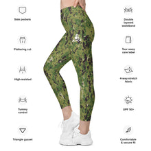 Load image into Gallery viewer, TACTICAL FOREST CAMO | Leggings with pockets
