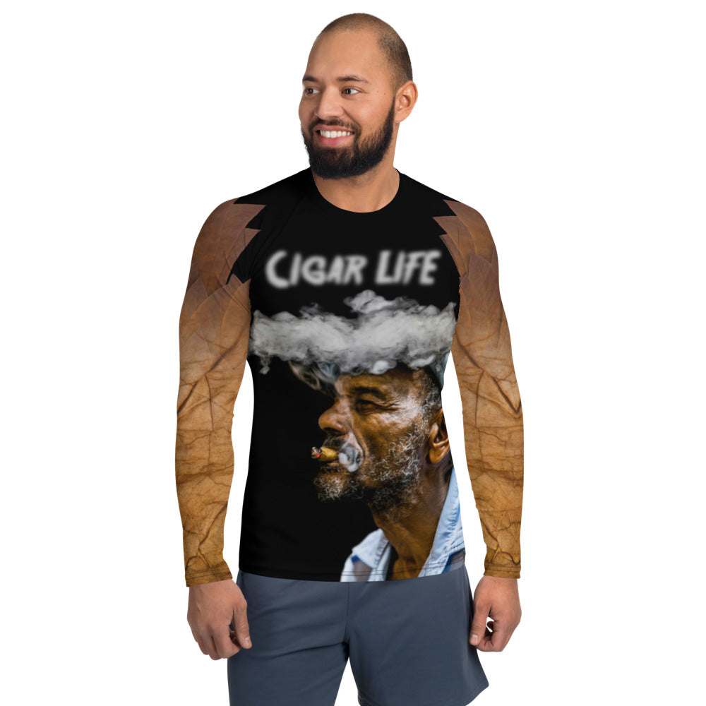 Cigar Life Oldman | Men's Rash Guard