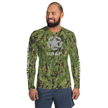 Load image into Gallery viewer, Air Force CAMO TACTICAL | Men&#39;s Rash Guard
