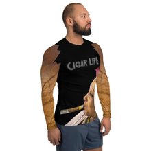 Load image into Gallery viewer, Old Lady Cigar | Men&#39;s Rash Guard
