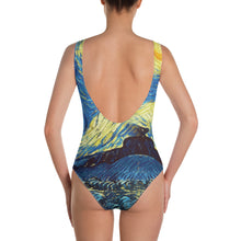 Load image into Gallery viewer, Vicent Van Gogh One-Piece Swimsuit

