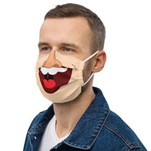 Load image into Gallery viewer, Fun Trendy laughs-01 | Premium Face mask

