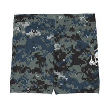 Load image into Gallery viewer, TACTICAL NAVY CAMO Girl Shorts
