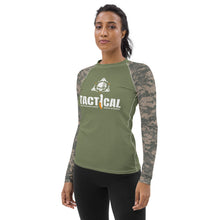 Load image into Gallery viewer, Army Gear Camo Tactical Utility | Women&#39;s Rash Guard
